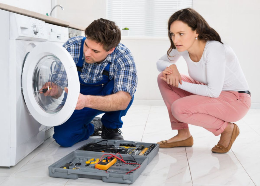 Lỗi cảm biến máy giặt khiến rò rỉ nước