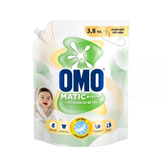 Nước giặt Omo dịu nhẹ