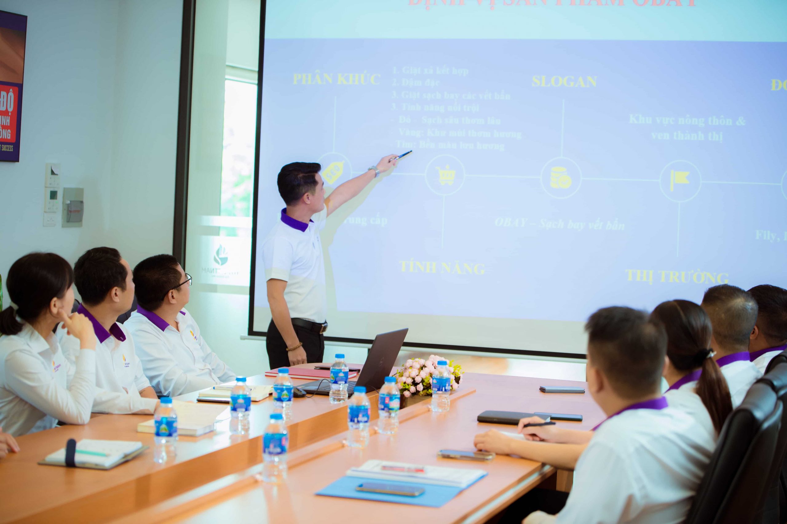 Consumer cosmetics processing process at THT Vietnam
