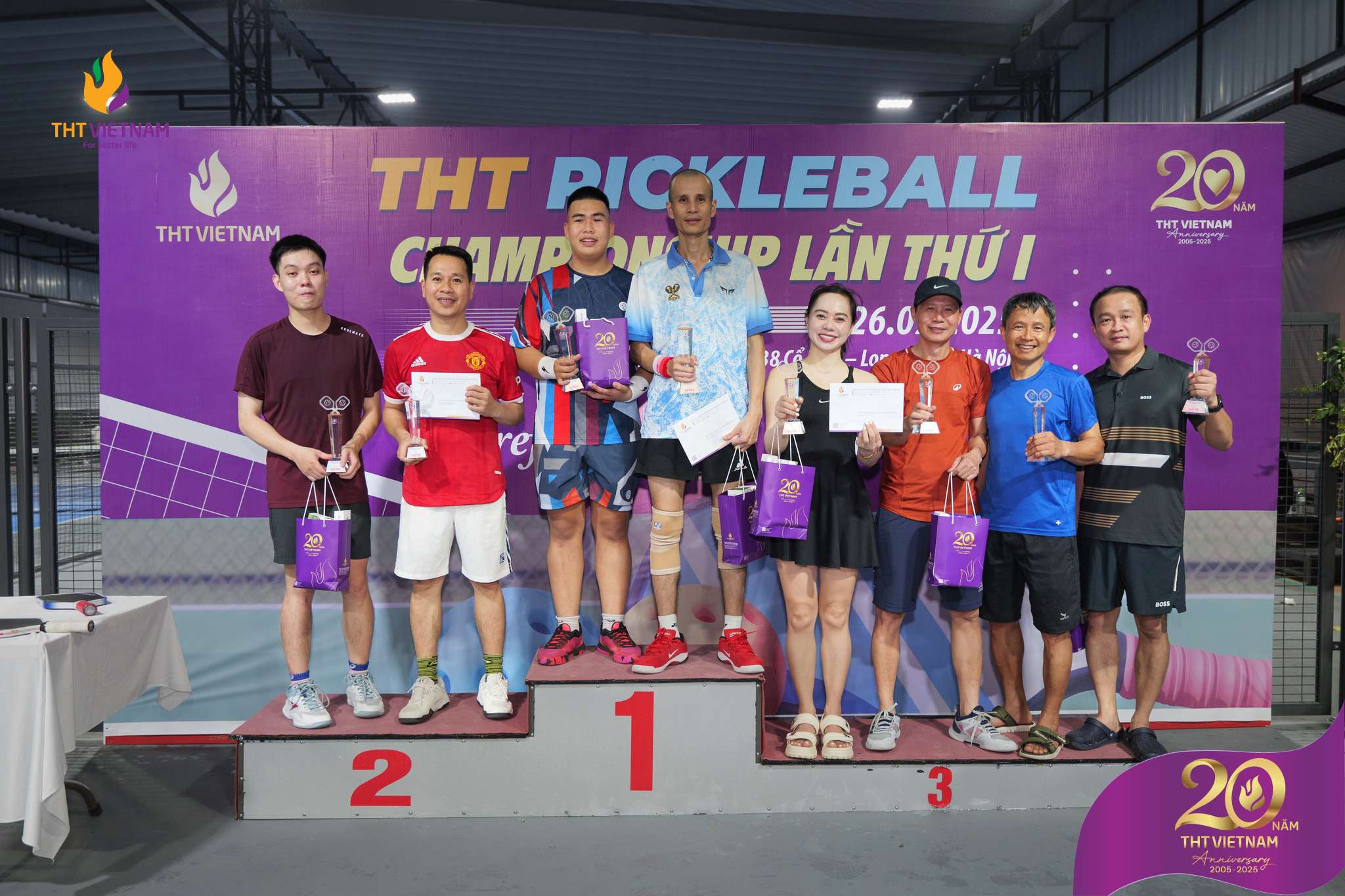 THT Pickleball Championship 2025: A playground for unity, demonstrating the THT spirit!