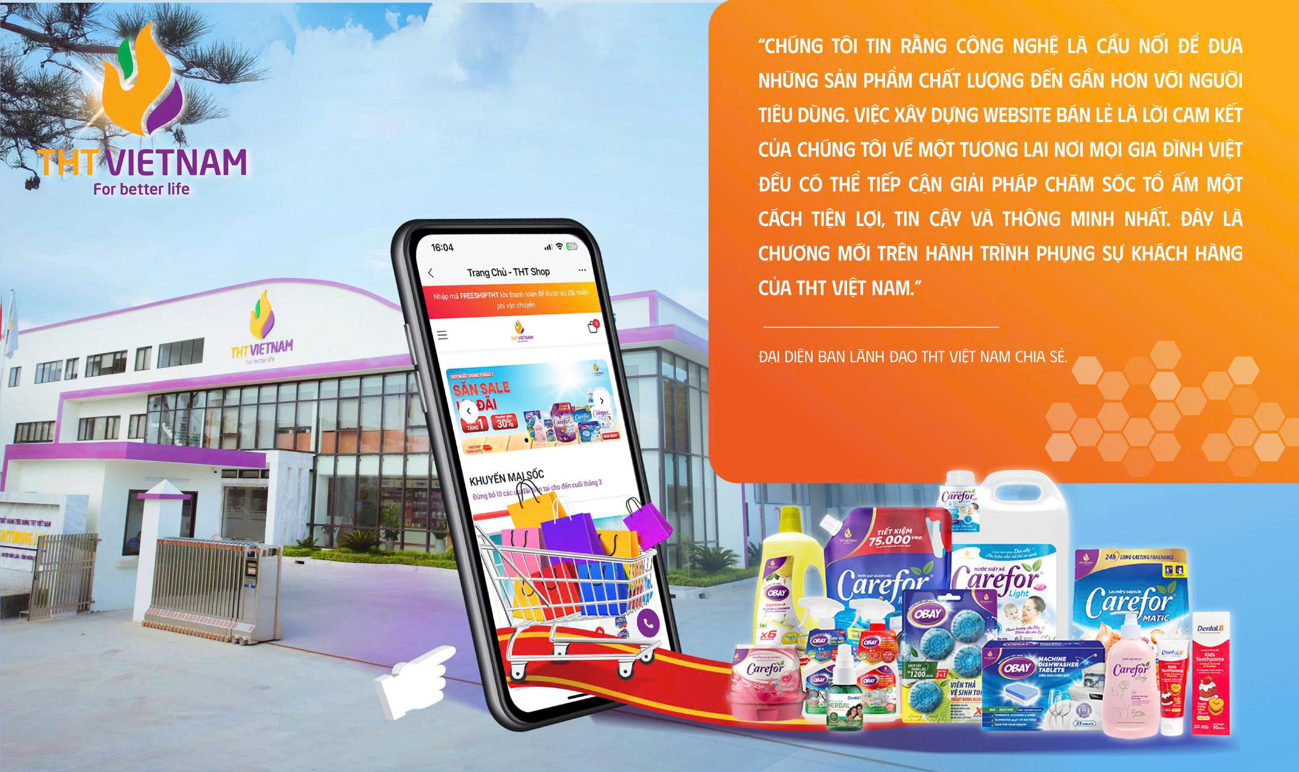 THT Vietnam officially launches online sales platform – serving customers better in the digital age