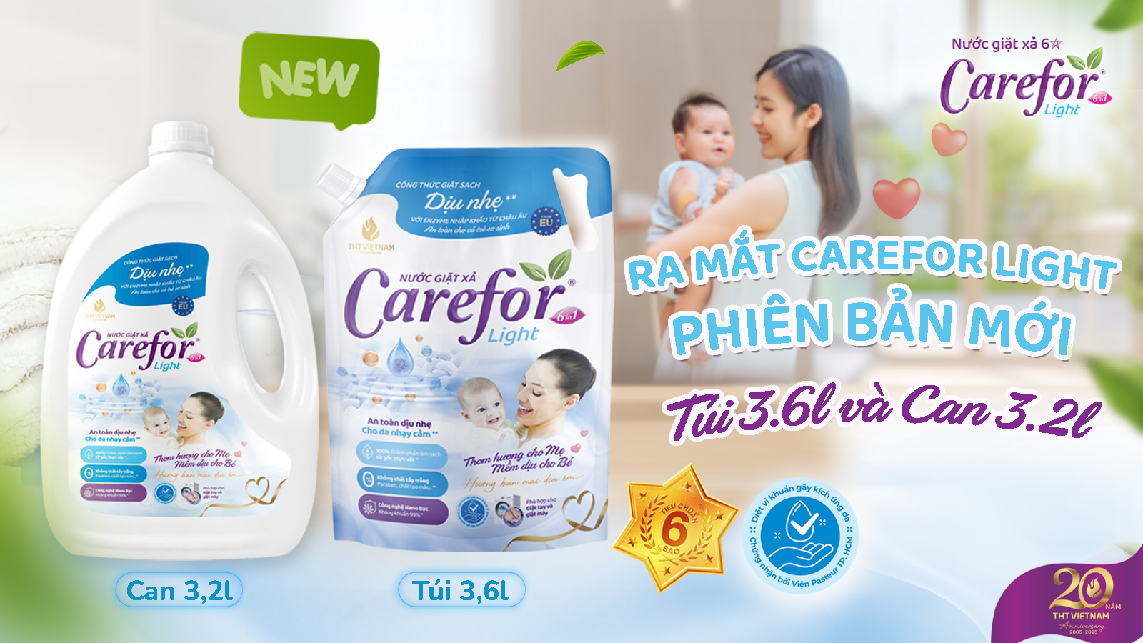 Announcement of launching new capacity for Carefor Light product
