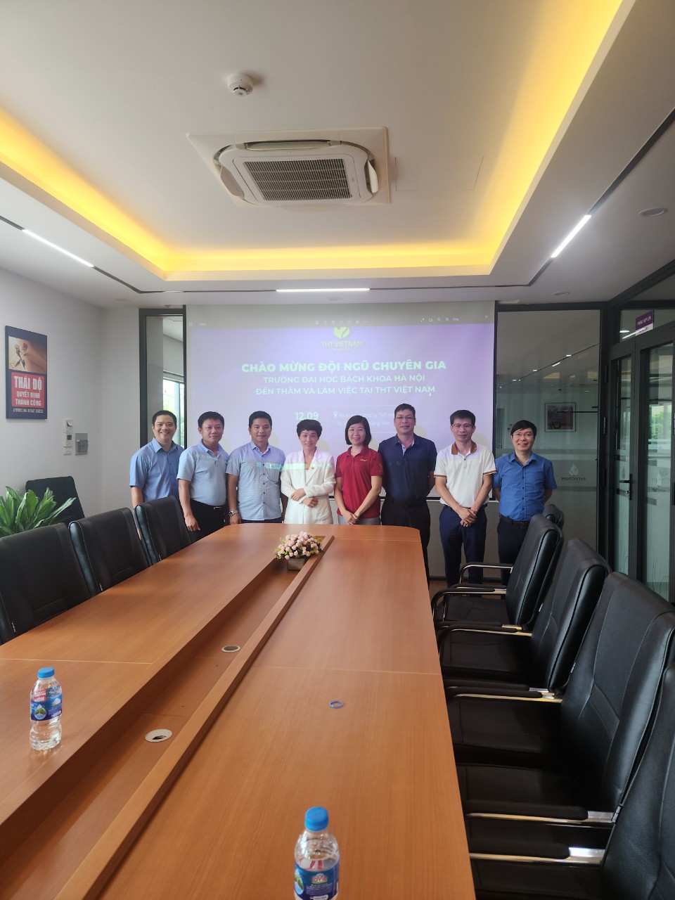 TRƯỜNG ĐẠI HỌC BÁCH KHOA HÀ NỘI ĐẾN THĂM VÀ LÀM VIỆC TẠI THT VIỆT NAM