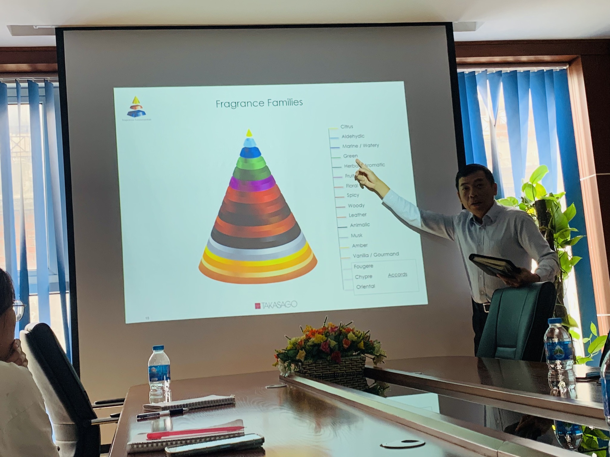 THT VIỆT NAM ĐÀO TẠO “XU HƯỚNG VỀ MÙI HƯƠNG TRONG NGÀNH HÓA PHẨM TẨY RỬA “