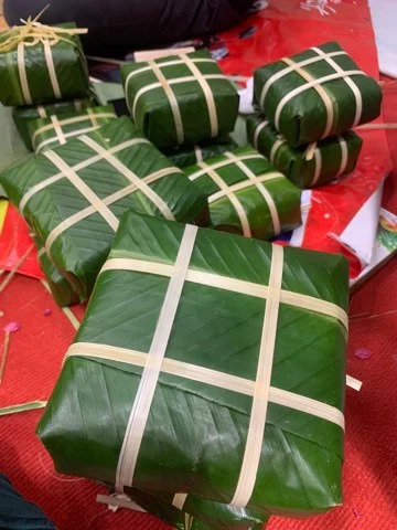 GÓI BÁNH CHƯNG XANH, TẾT THÊM GẮN KẾT