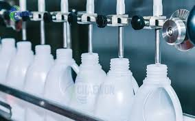 Quy trình các công đoạn gia công nước giặt tại THT Việt Nam