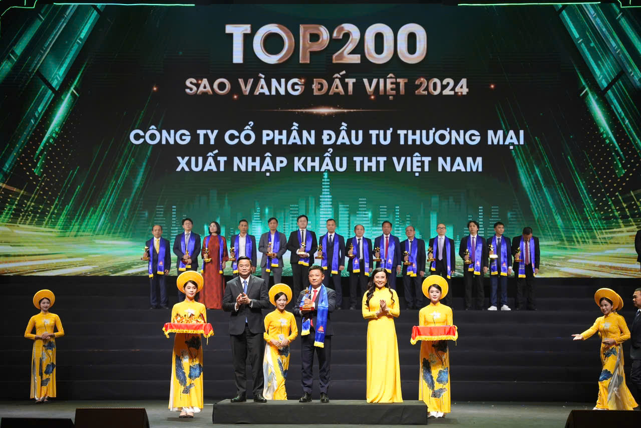THT VIỆT NAM – DẤU ẤN SAO VÀNG ĐẤT VIỆT 2024 VÀ HÀNH TRÌNH 20 NĂM MỘT SỨ MỆNH