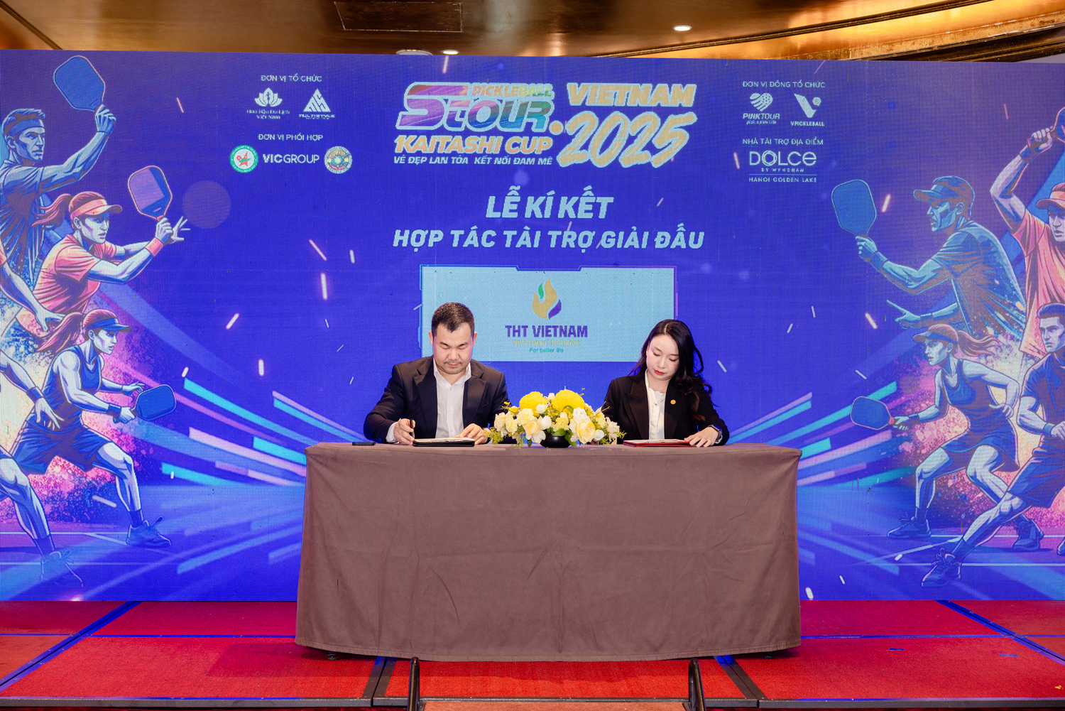THT VIỆT NAM ĐỒNG HÀNH CÙNG GIẢI ĐẤU STOUR PICKLEBALL VIETNAM – KAITASHI CUP 2025