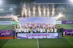 Tuyển Đại học TDTT Bắc Ninh vô địch nội dung Princess Cup 