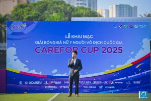 Ông Lê Phú Quỳnh - Tổng Giám đốc THT Việt Nam chia sẻ tại Lễ khai mạc 