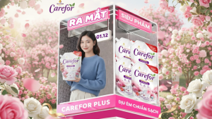 RA MẮT SIÊU PHẨM: NƯỚC GIẶT XẢ CAREFOR PLUS 2 LÍT