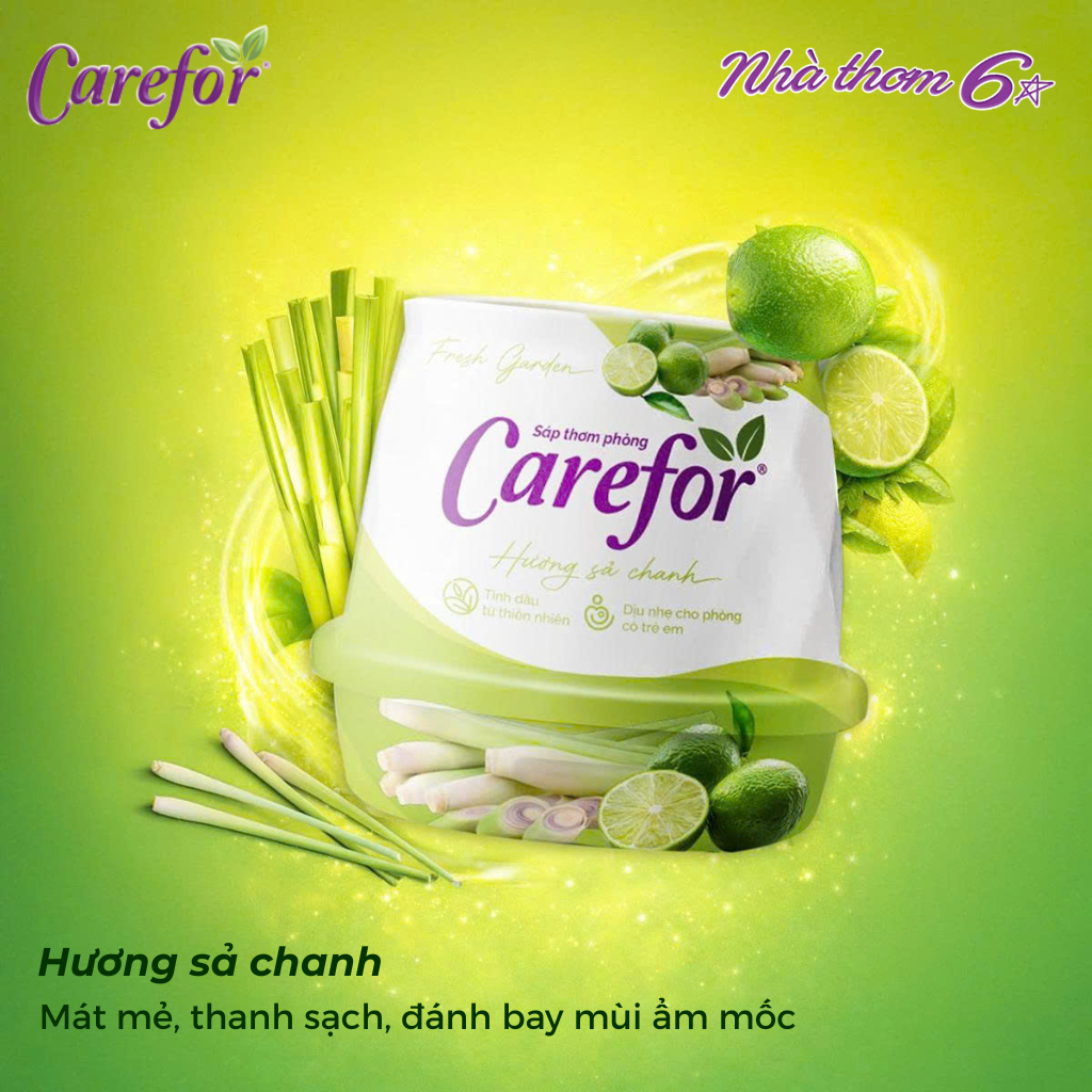 SÁP THƠM SẢ CHANH – GIẢI PHÁP KHỬ MÙI TỰ NHIÊN CHO MỌI GÓC NHÀ