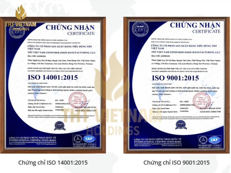 CHẤT LƯỢNG ISO 9001 & ISO 14001 TRONG SẢN XUẤT HÓA MỸ PHẨM LÀ GÌ?