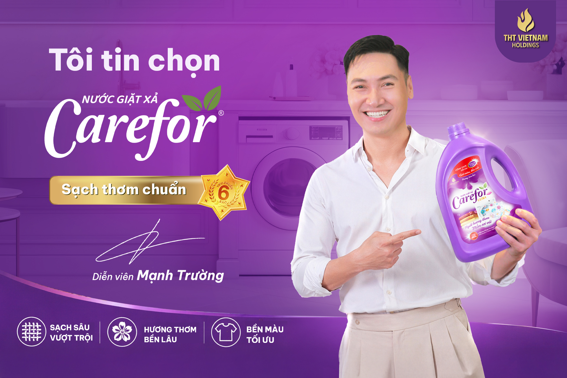 THT VIỆT NAM HOLDINGS & DIỄN VIÊN MẠNH TRƯỜNG: SỰ KẾT HỢP CỦA NIỀM TIN TRÊN MỌI HÀNH TRÌNH