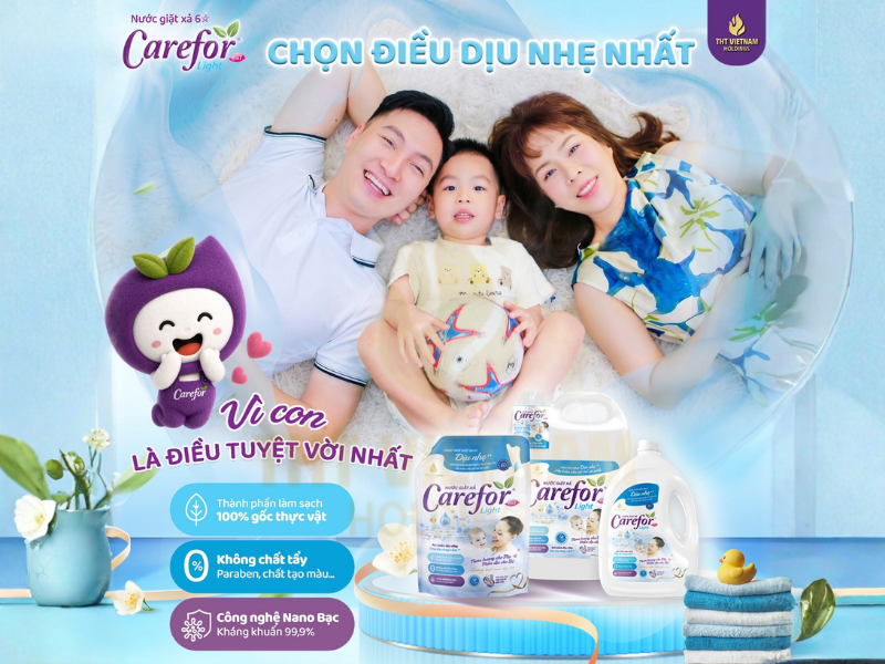 VÌ SAO NƯỚC GIẶT CHO TRẺ SƠ SINH ƯU TIÊN MÙI NHẸ NHÀNG HOẶC HƯƠNG TỰ NHIÊN?