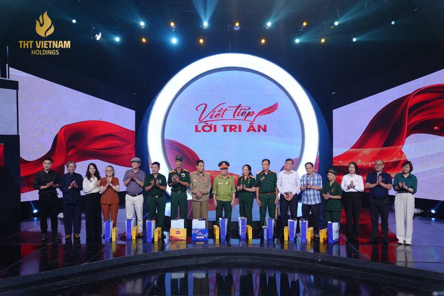THT VIỆT NAM ĐỒNG HÀNH CÙNG CHƯƠNG TRÌNH “VIẾT TIẾP LỜI TRI ÂN”: TRI ÂN MẸ VIỆT NAM ANH HÙNG, CÁC ANH HÙNG LIỆT SĨ DỊP 27/7