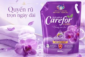 Vì sao Carefor Ultra màu tím được nhiều gia đình lựa chọn để giữ màu quần áo?