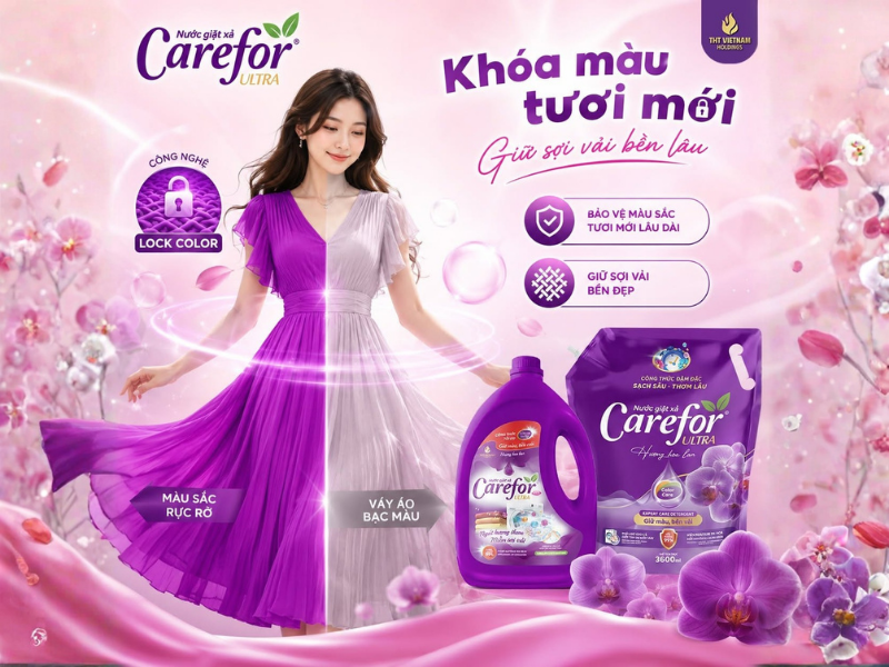 Công nghệ Color Care giúp quần áo bền màu và mềm vải như thế nào?