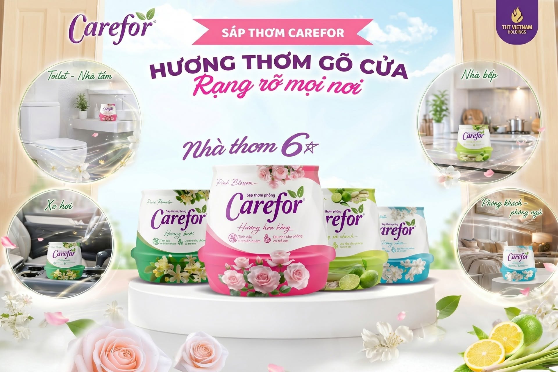 Top 10 loại sáp thơm giúp ngôi nhà tỏa hương thơm ngát