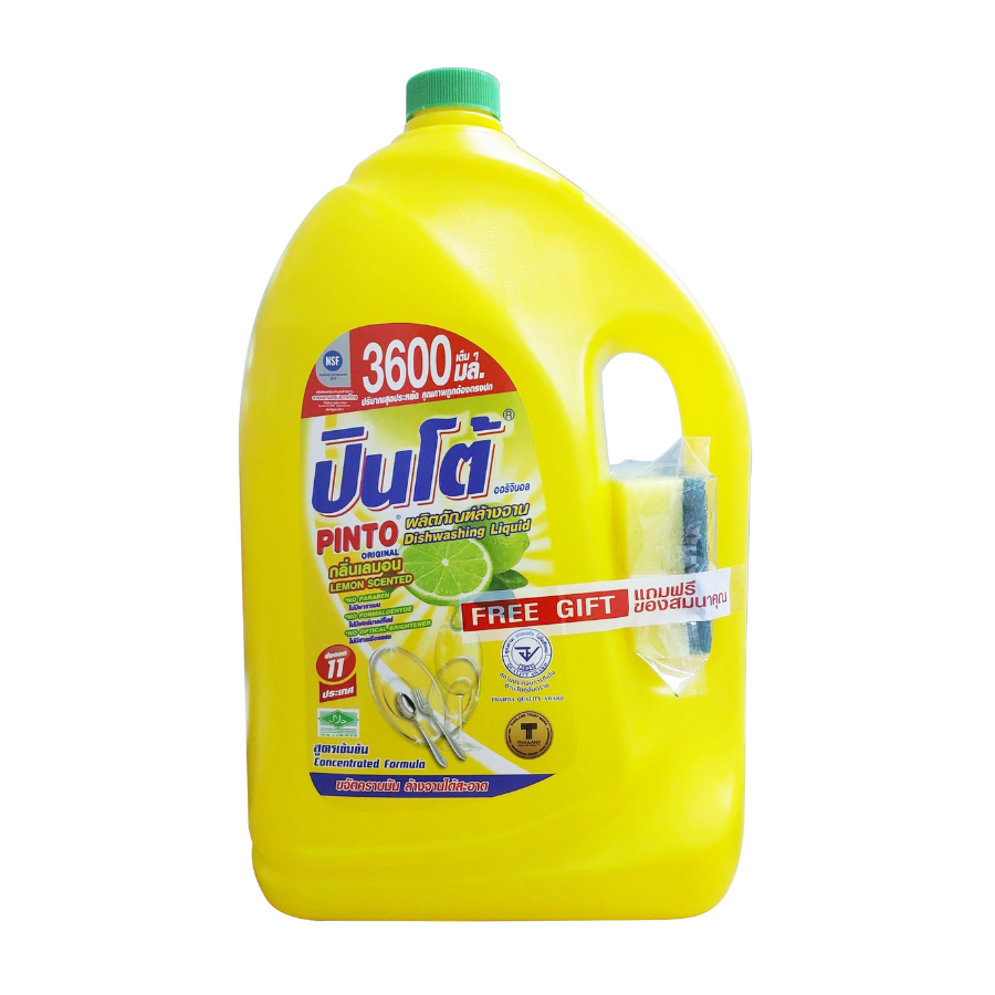 Nước rửa chén PINTO Hương Chanh 3.6L